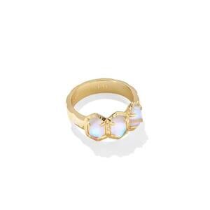 NEW KENDRA SCOTT women's daphne band ring in gold